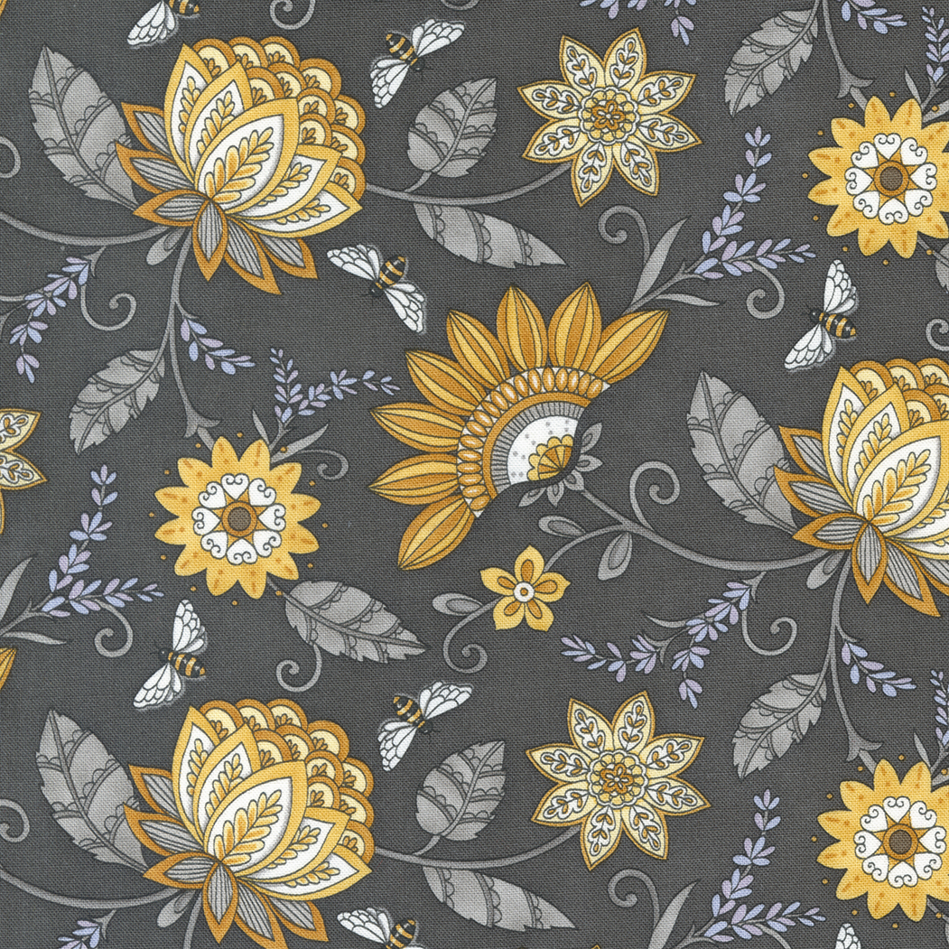 Honey and Lavender - 56080-17 - 100% Cotton Fabric from Moda Fabrics